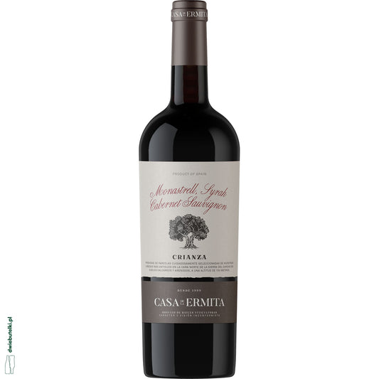 CASA DE LA ERMITA CRIANZA 2020 MONASTREL-CAB SAUV-SYRAH 1,5