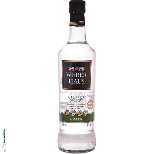 CACHACA WEBER HAUS PRATA 0,7L 38%