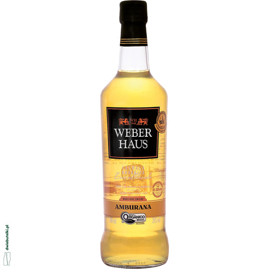 CACHACA WEBER HAUS AMBURANA 0,7L 38%