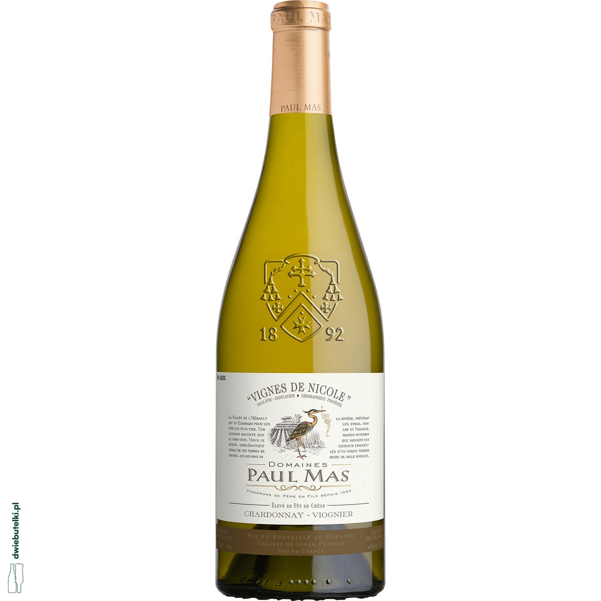 PAUL MAS VIGNES DE NICOLE CHARD/VIOGN 2022 0,75