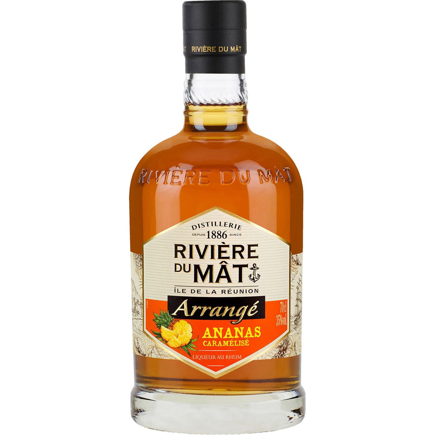 Riviere Du Mat Ananas Caramelise 0,7L 35%