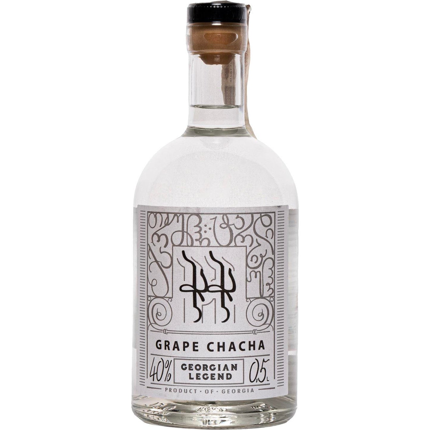 Georgian Legend Grape Chacha White 40% 0,5L