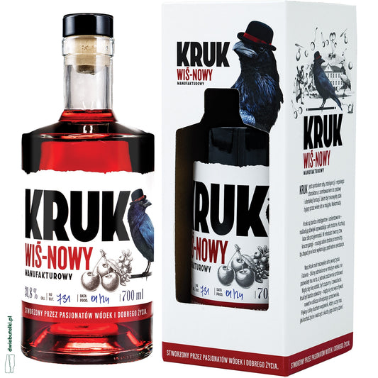 KRUK WÓDKA WIŚ-NOWY 0,7 31,8& KARTONIK
