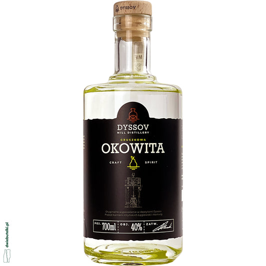OKOWITA RZEMIEŚLNICZA Z GRUSZKI 0,7L 40% DYSSOV