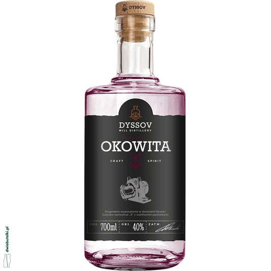 DYSSOV OKOWITA RZEMIEŚLNICZA Z WIŚNI 0,7 L 40%
