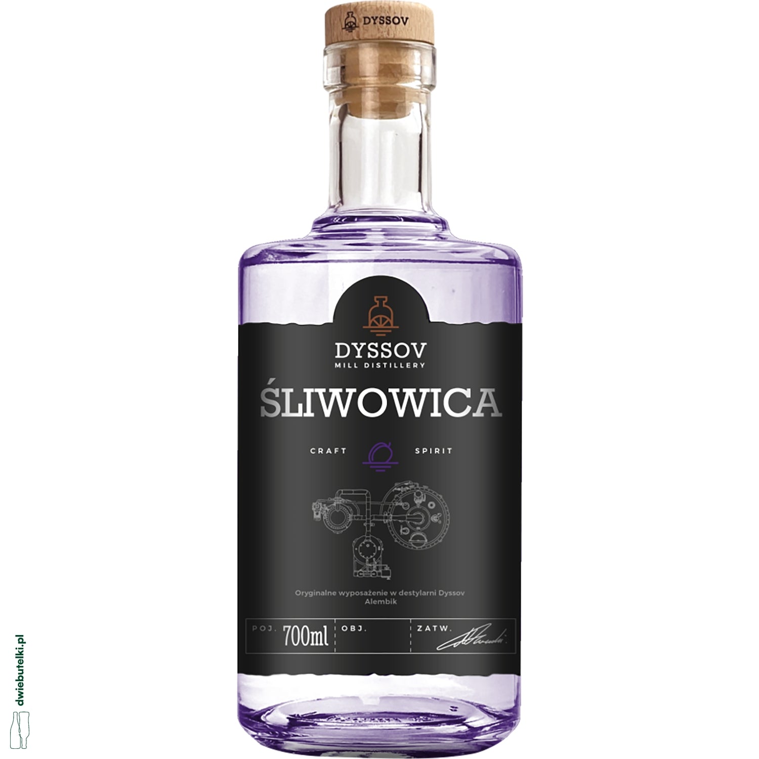 OKOWITA ŚLIWOWICA RZEMIEŚLNICZA 0,7 50% DYSSOV