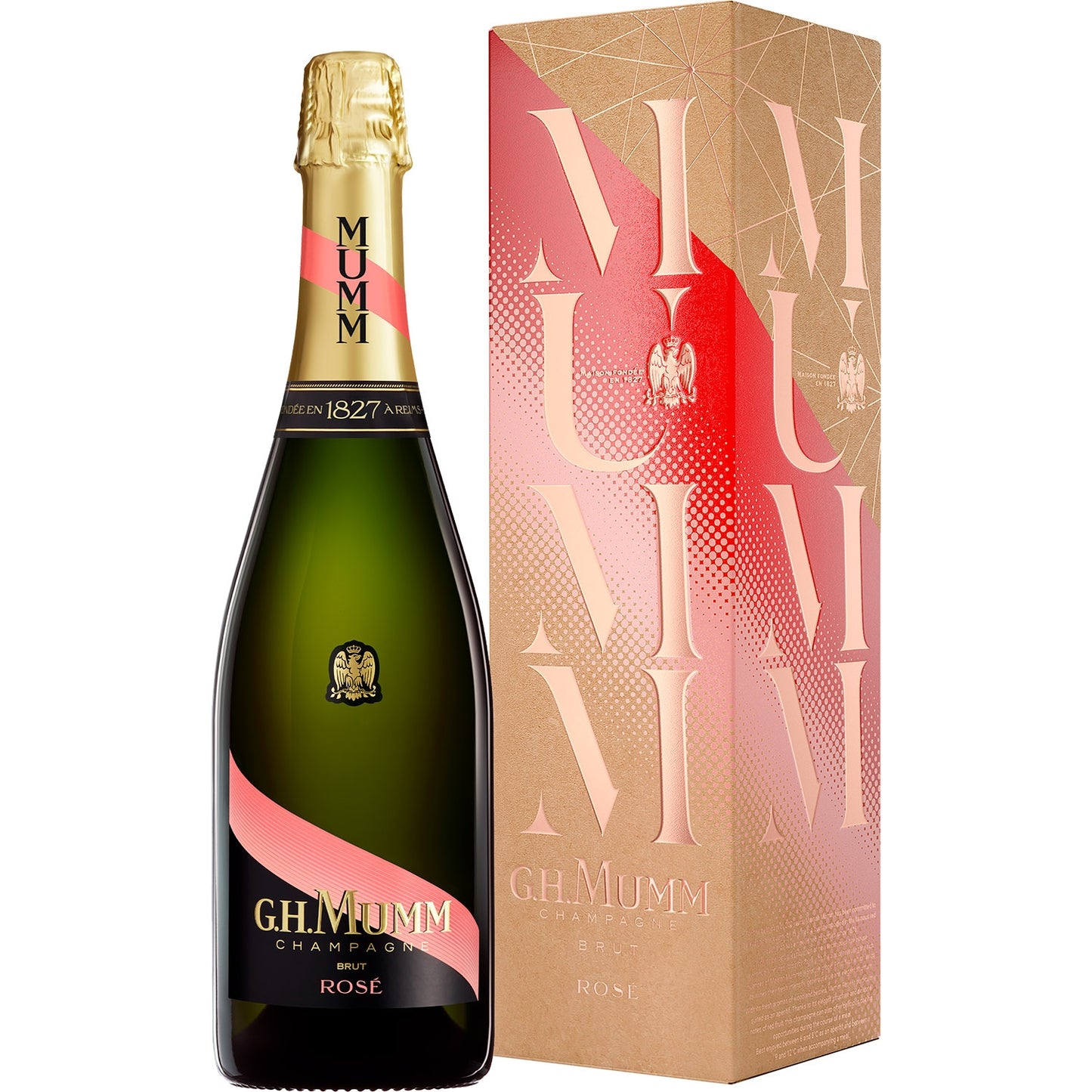 G.H. MUMM GRAND CORDON ROSE 0,75 KARTONIK