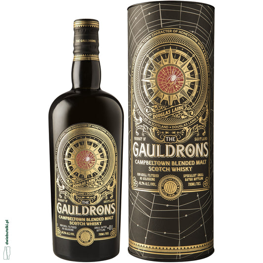 THE GAULDRONS CAMP. VATTED MALT 0,7 46,2% TUBA