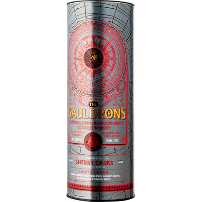 THE GAULDRONS CAMP. VATTED MALT SHERRY CASK 0,7 50% TUBA