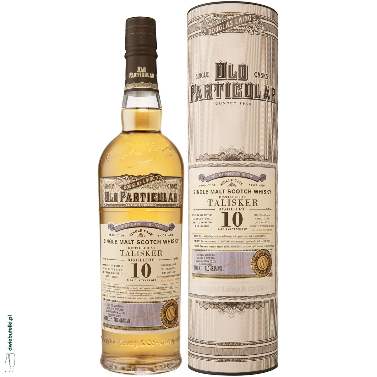 OLD PARTICULAR TALISKER 2011 10YO 48,4% 0,7L