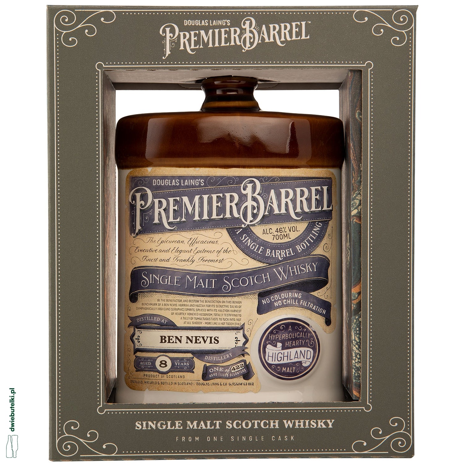 PREMIER BARREL BEN NEVIS 2014 8YO 0,7 46%