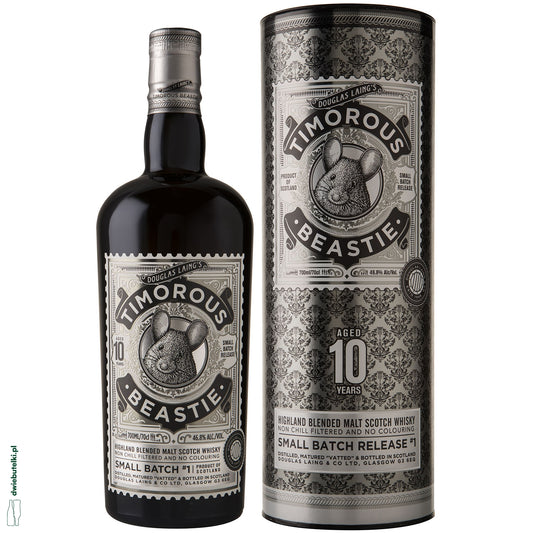 TIMOROUS BEASTIE HIGHLAND VATTED MALT 10YO 0,7L 46,8%