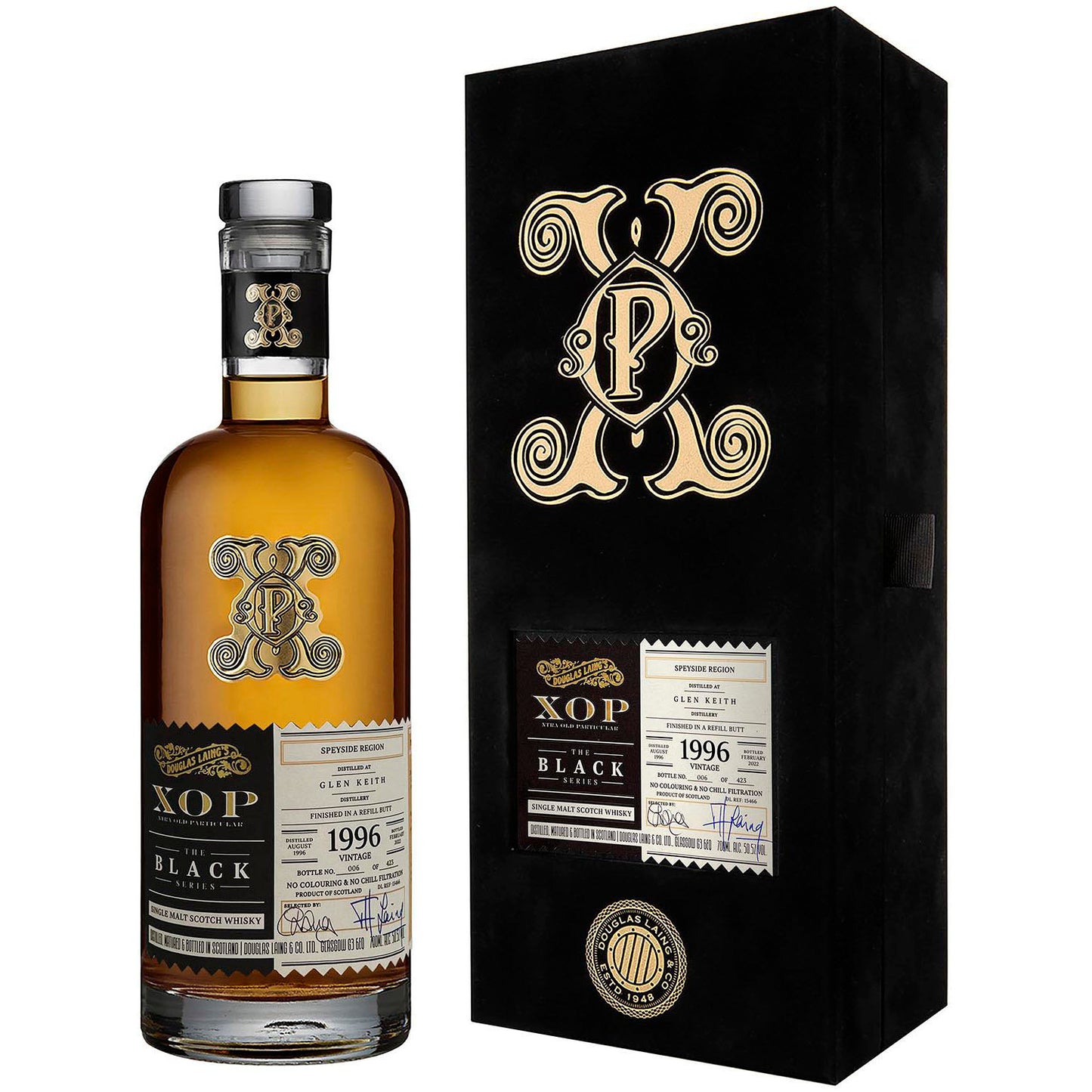 Xop Black Glen Keith 1996 25Yo 0,7L 50,5%