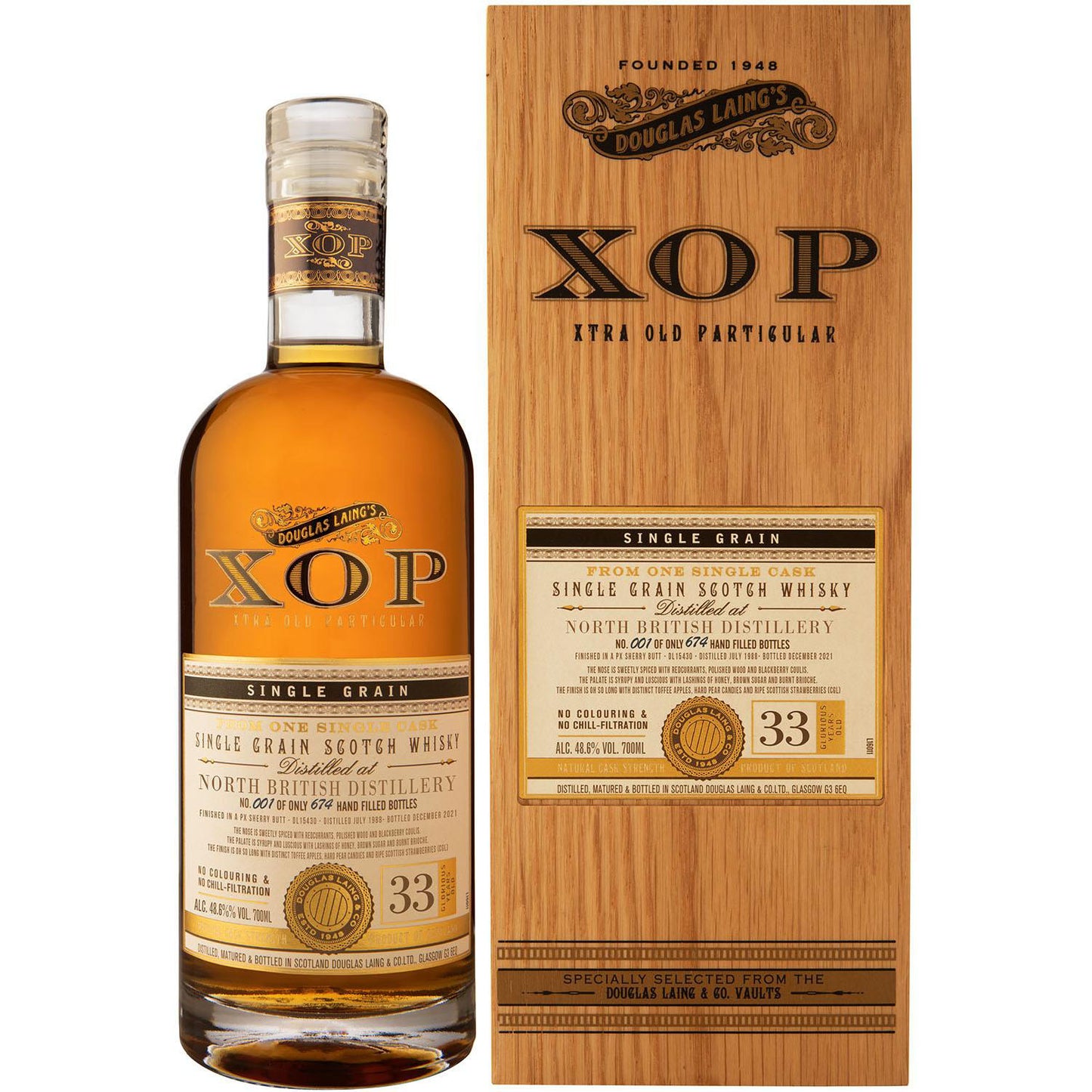 Xop North British 1988 33Yo 0,7L 48,6%