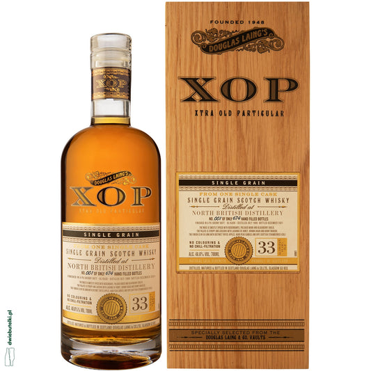 XOP NORTH BRITISH 1988 33YO 0,7L 48,6%