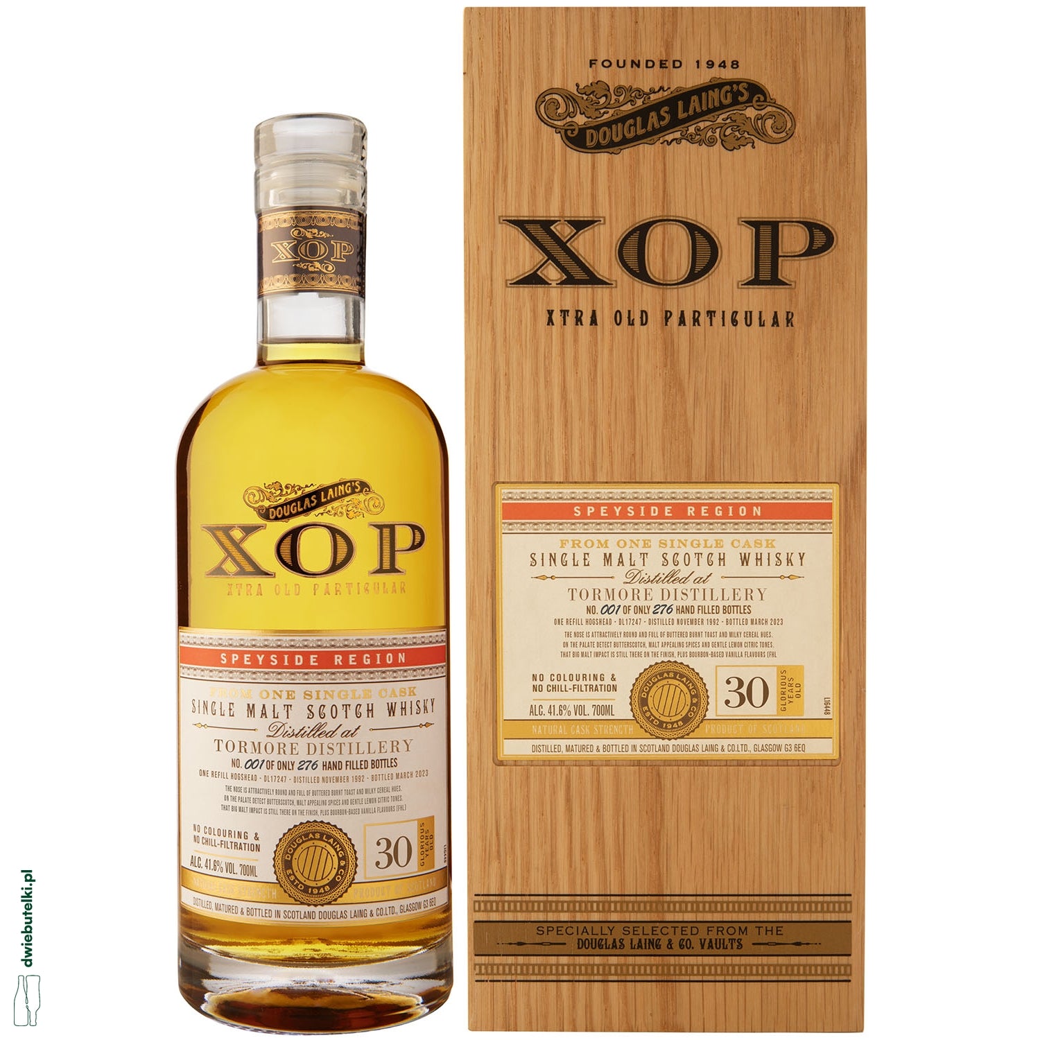XOP TORMORE 1992 30YO 0,7L 41,6%