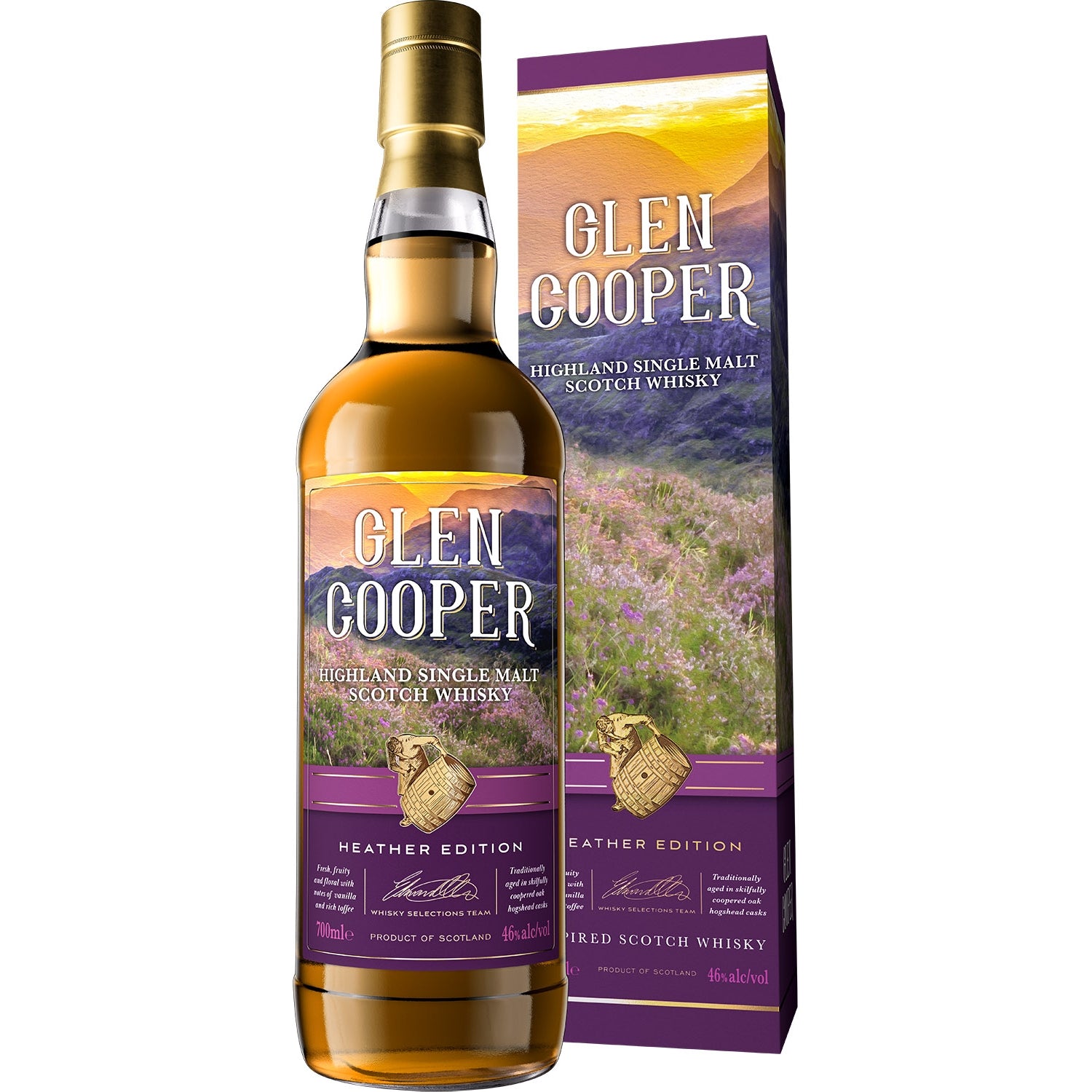 GLEN COOPER 5YO HEATHER EDITION 0,7 46%