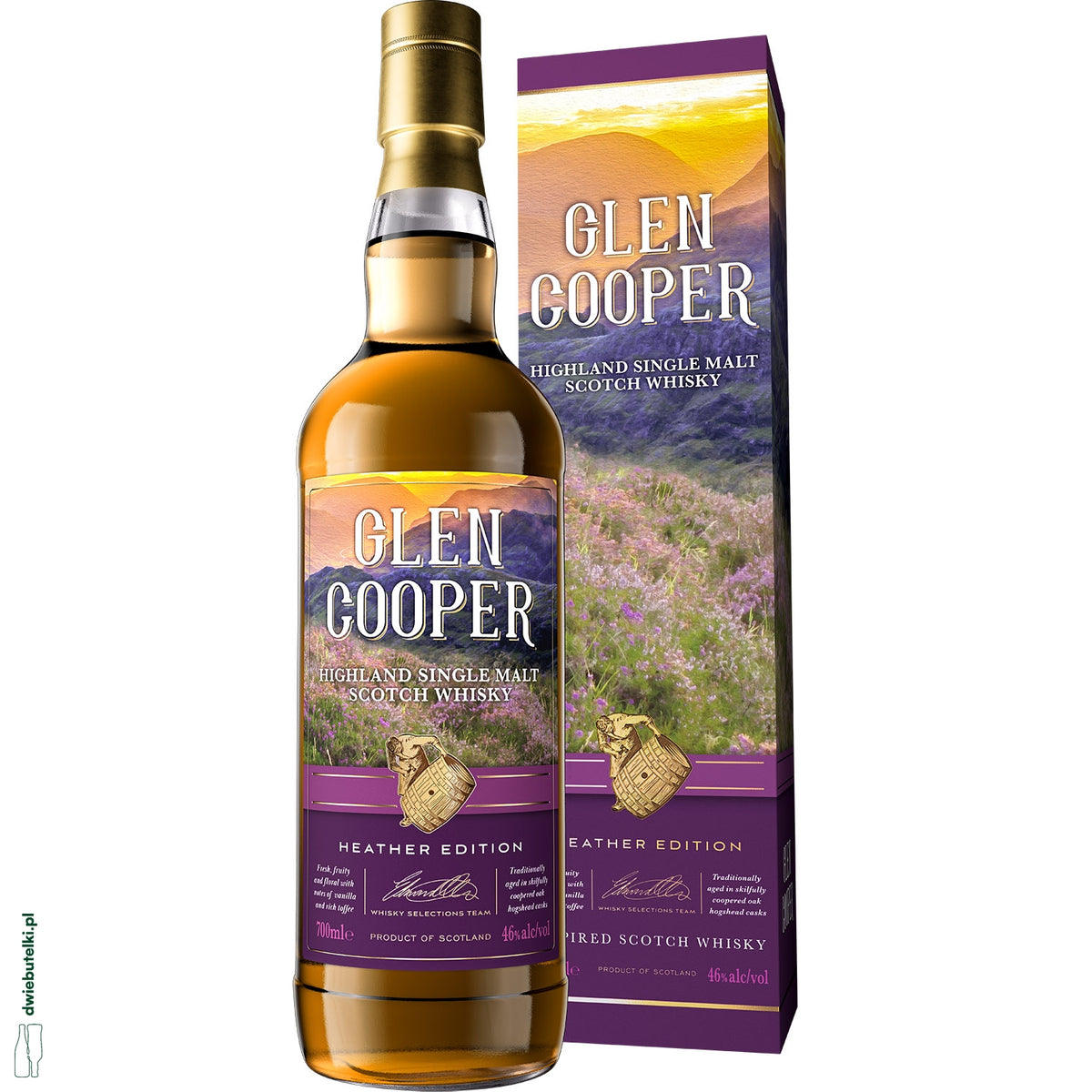 GLEN COOPER HEATHER EDITION 0,7 46% KARTONIK