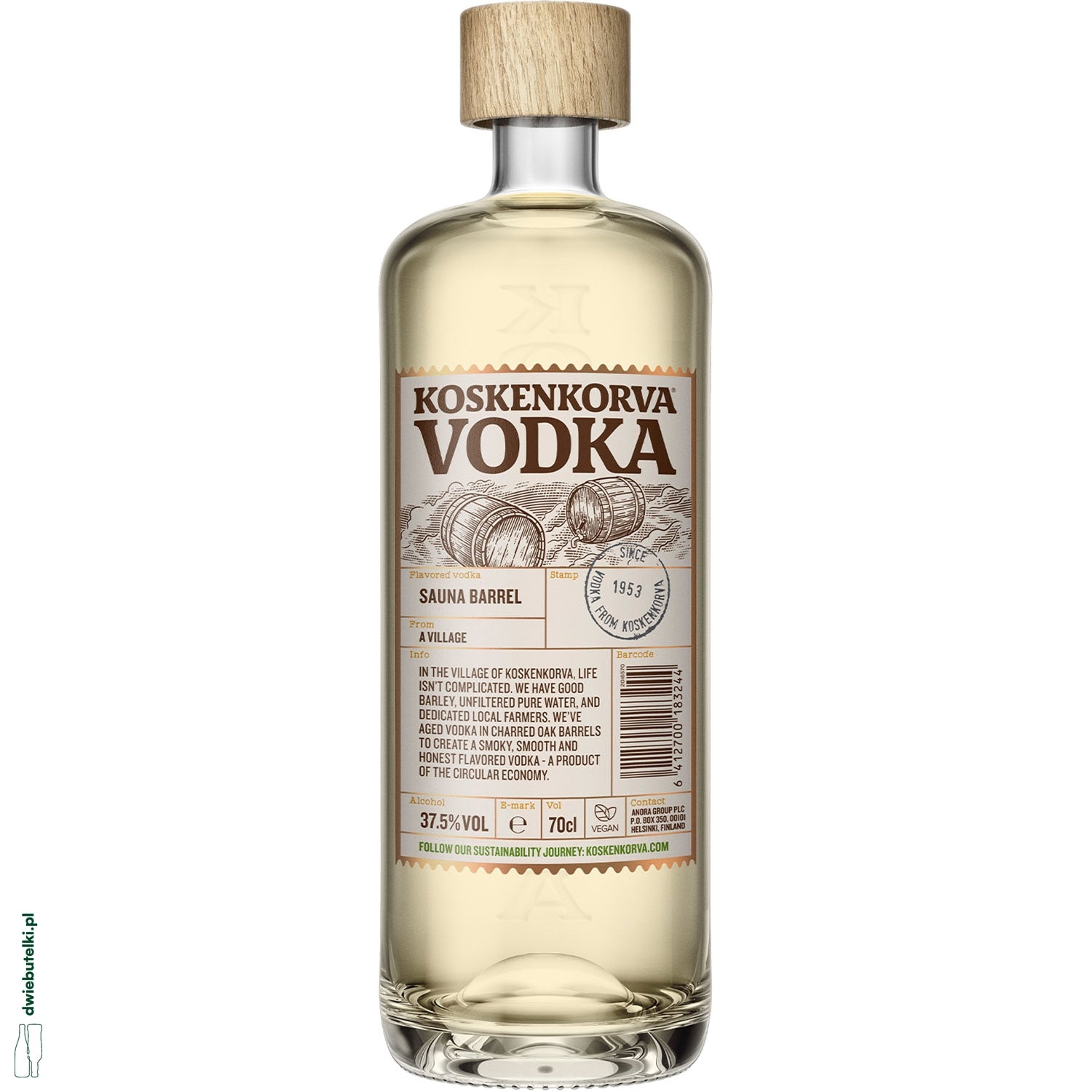 KOSKENKORVA 0,7L SAUNA BARREL 0,7
