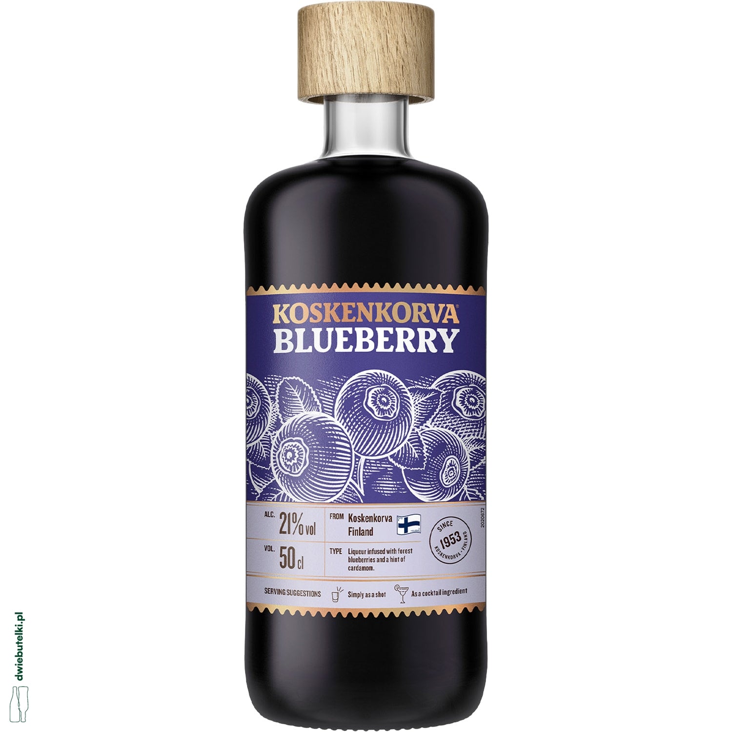 KOSKENKORVA 0,5L BLUEBERRY 21%