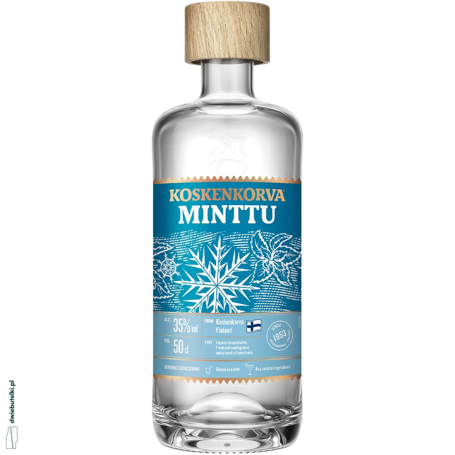 KOSKENKORVA 0,5L MINTU 35%