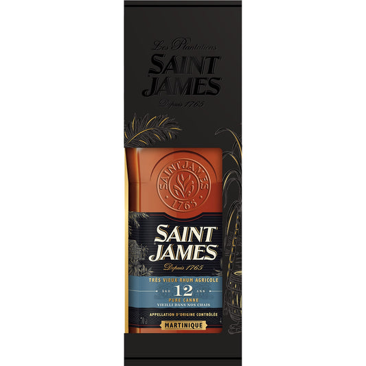 ST JAMES VIEUX AGE 12 ANS 43% 0,7L RUM KARTONIK