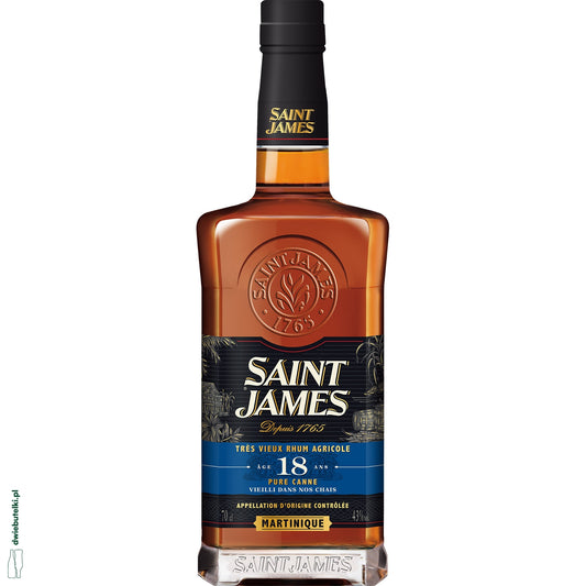 ST JAMES VIEUX AGE 18 ANS 43% 0,7L RUM KARTONIK