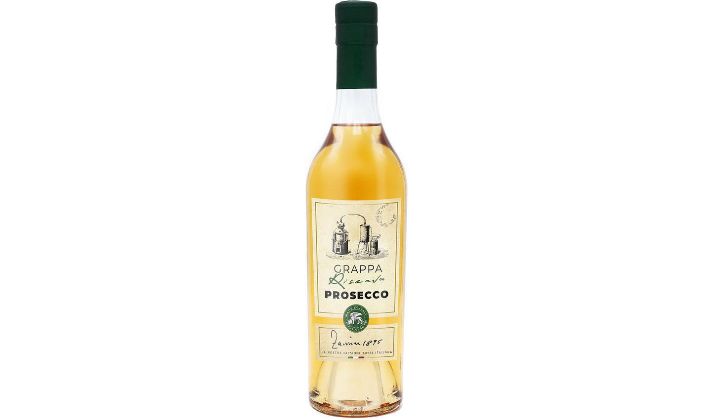 Zanin Grappa Riserva Prosecco Alambicchi 38% 0,5L