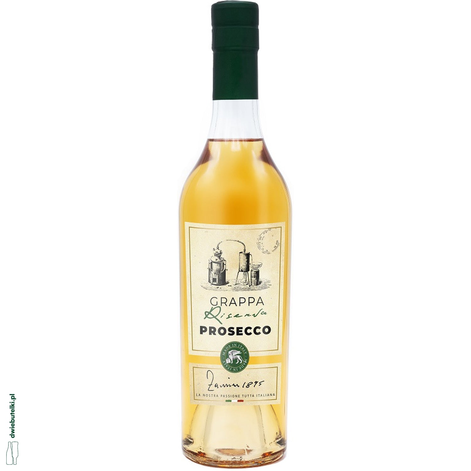 ZANIN GRAPPA RISERVA PROSECCO ALAMBICCHI 38% 0,5L
