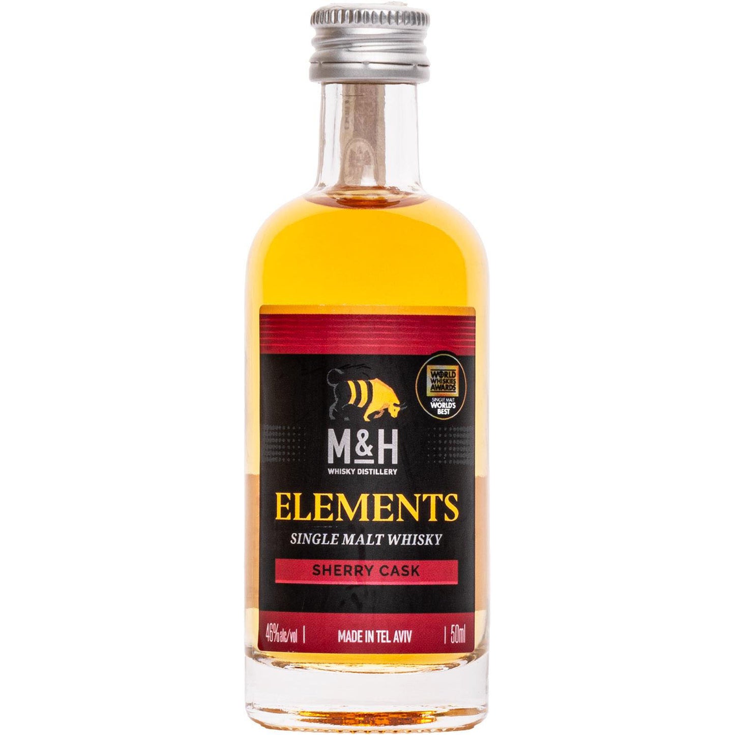 M&H Elements Sherry Single Malt 0,05 46% Mini