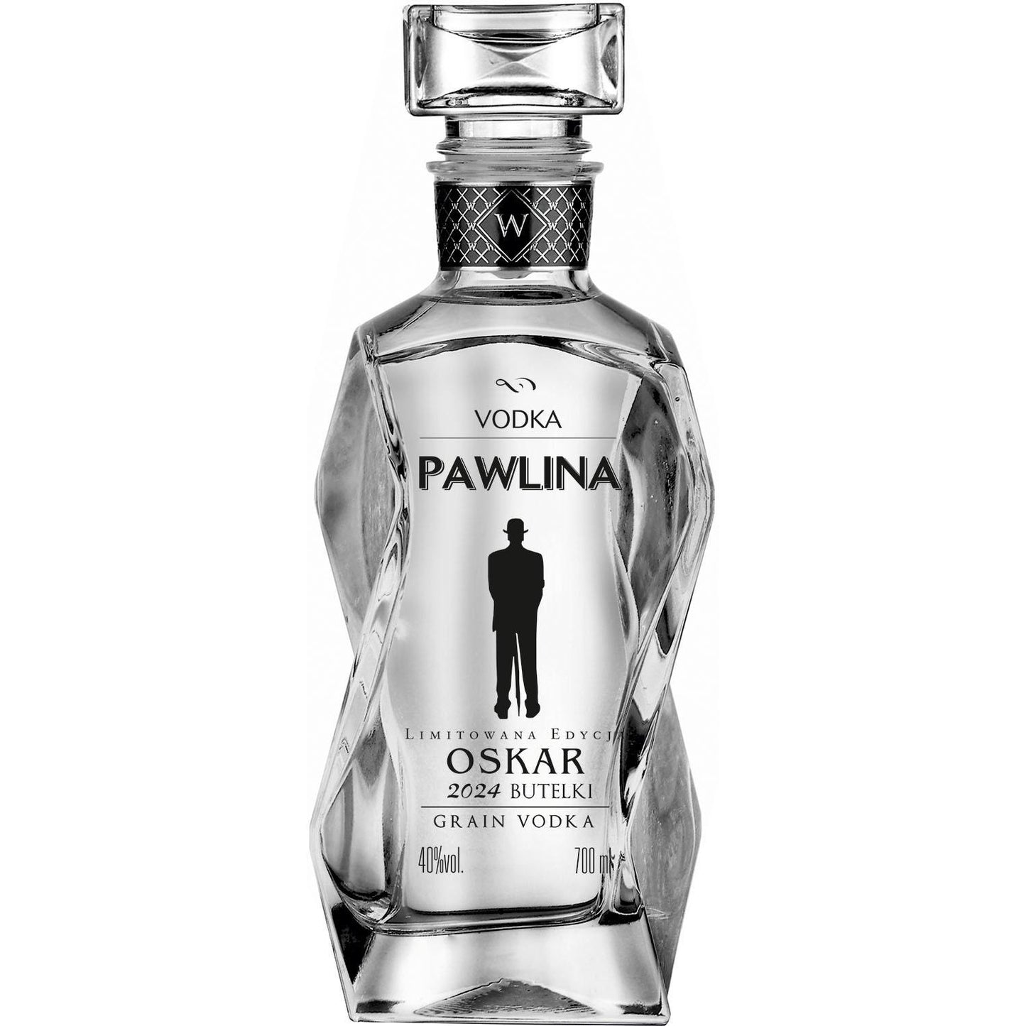 Pawlina Vodka 0,7 Karafka Limited Oskar