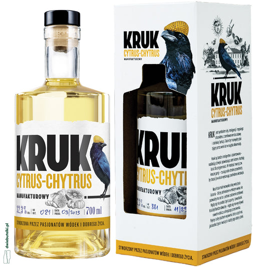 KRUK WÓDKA CYTRUS CHYTRUS 0,7 32,3% KARTONIK