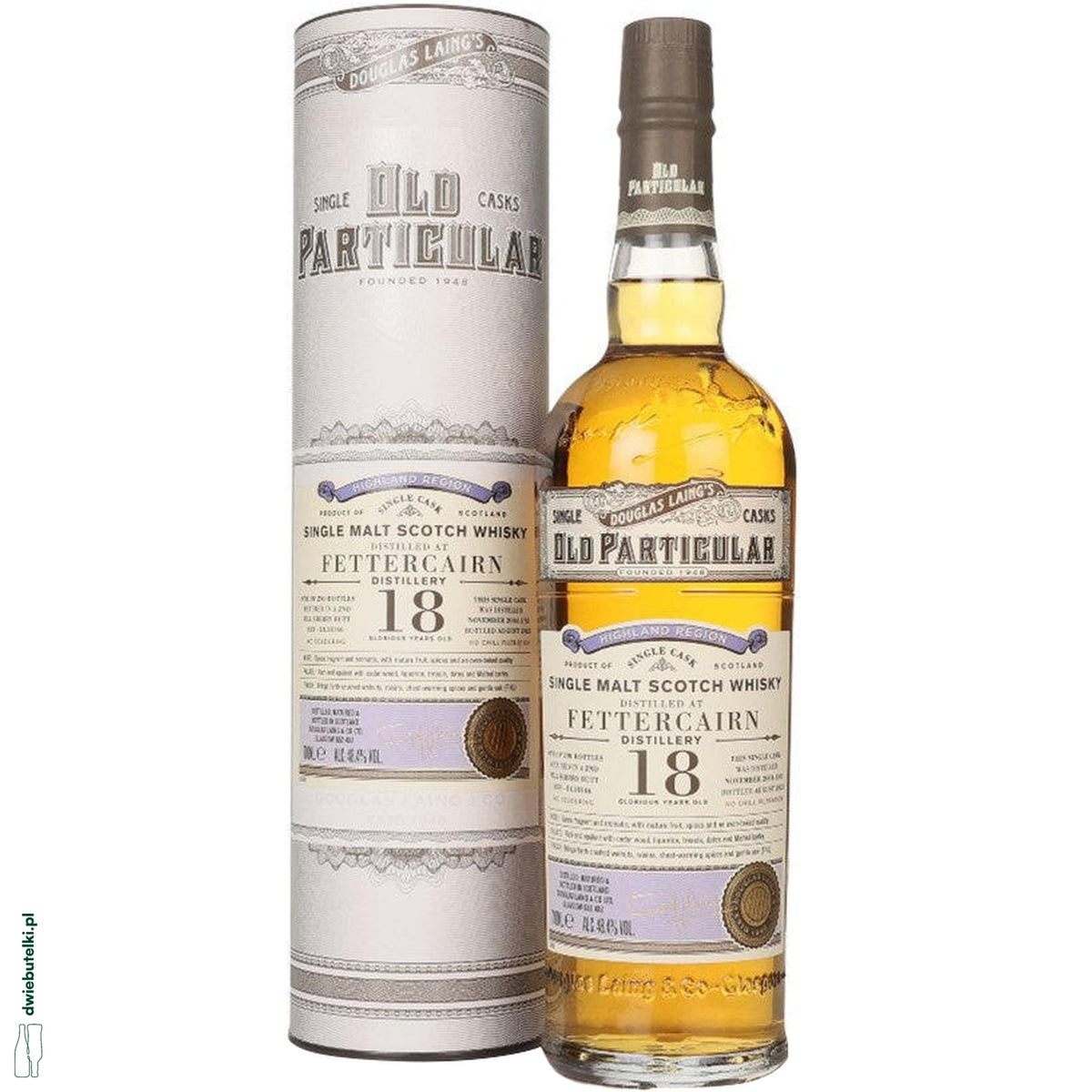 OLD PARTICULAR FETTERCAIRN 2004 18YO 48,4% 0,7L