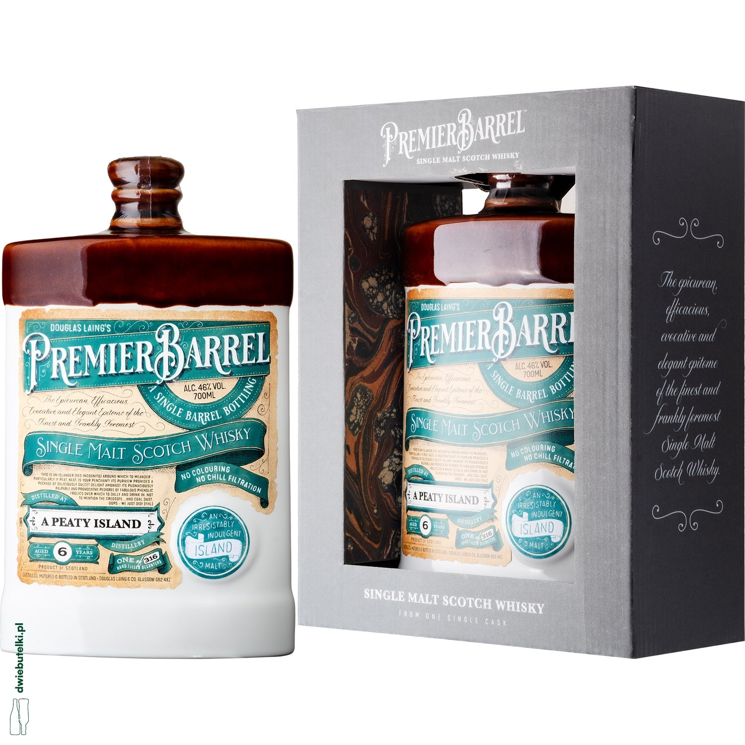 PREMIER BARREL A PEATY ISLAND 2017 6YO 0,7 46%