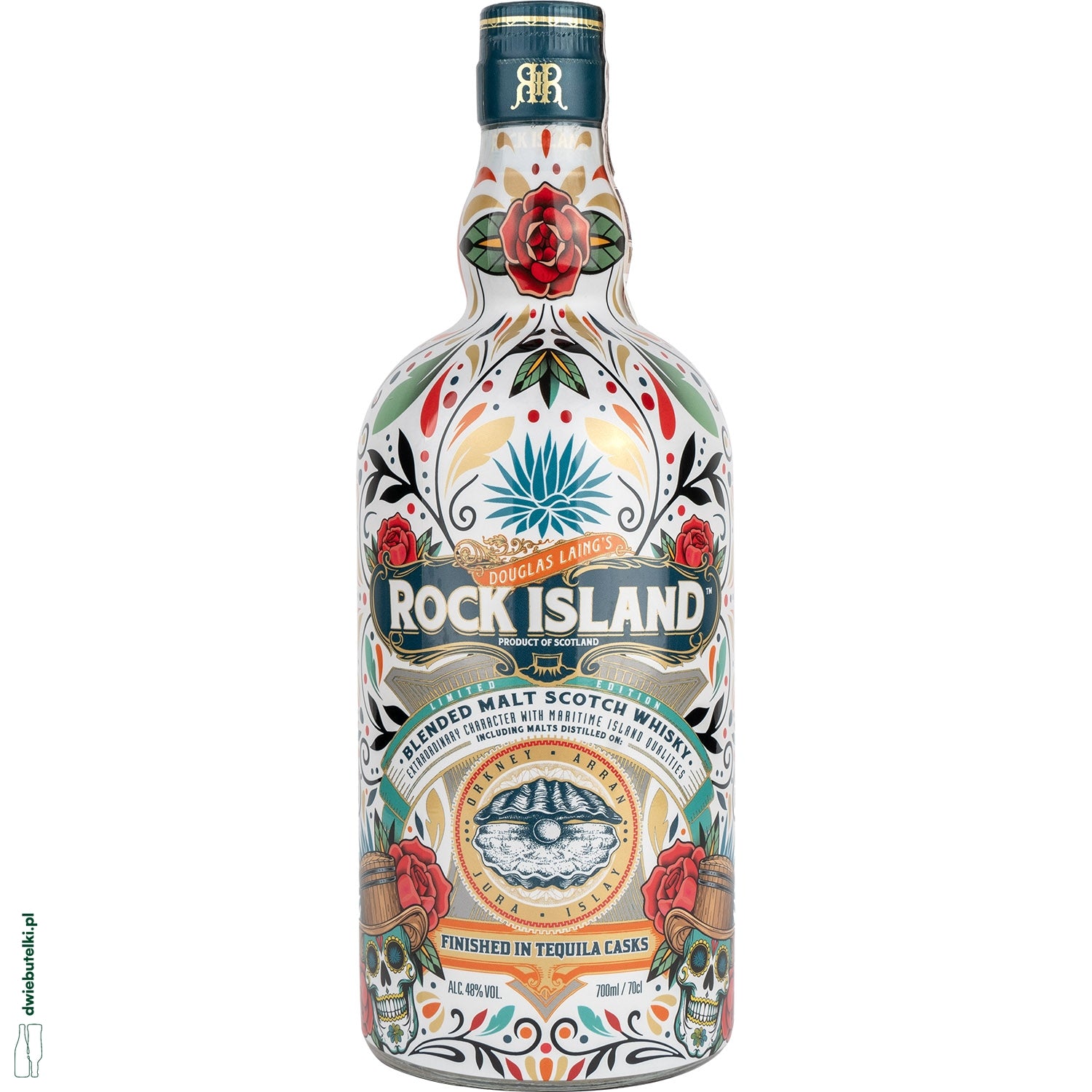 ROCK ISLAND BLENDED MALT TEQUILA CASK EDITION 0,7L 48%