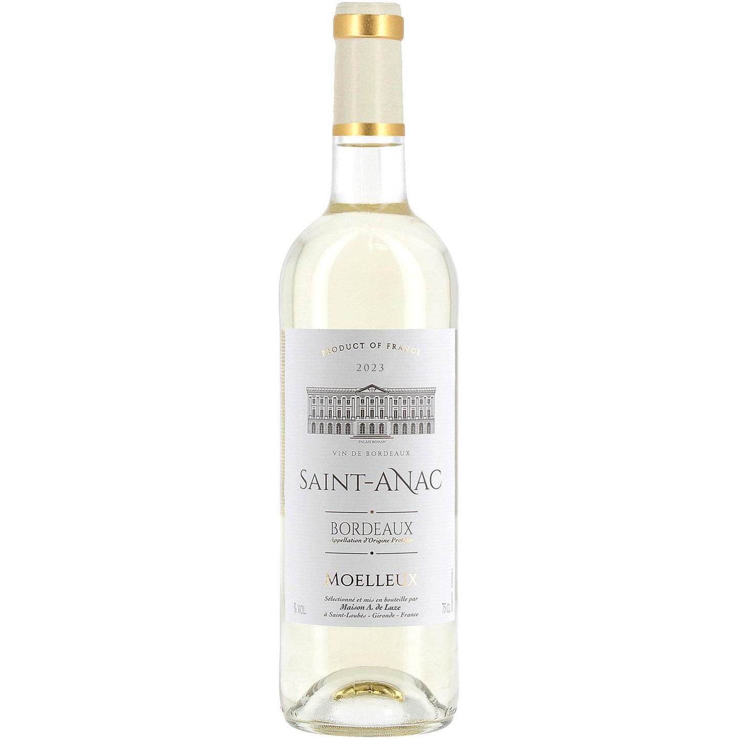 Saint-Anac Bordeaux Moelleux 2023 Blanc