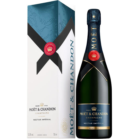 Moet& Chandon Imperial Nectar Kart0N New 0,75