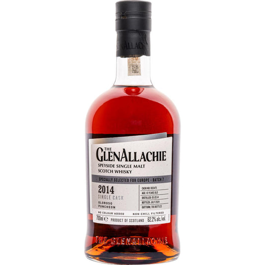 Glenallachie 2014 62,2% Cask 803475 Kartonik