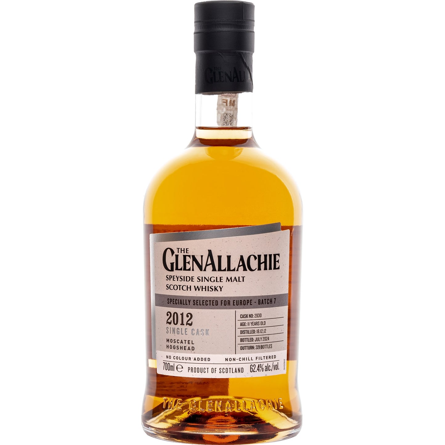 GLENALLACHIE 2012 62,4% CASK 2930