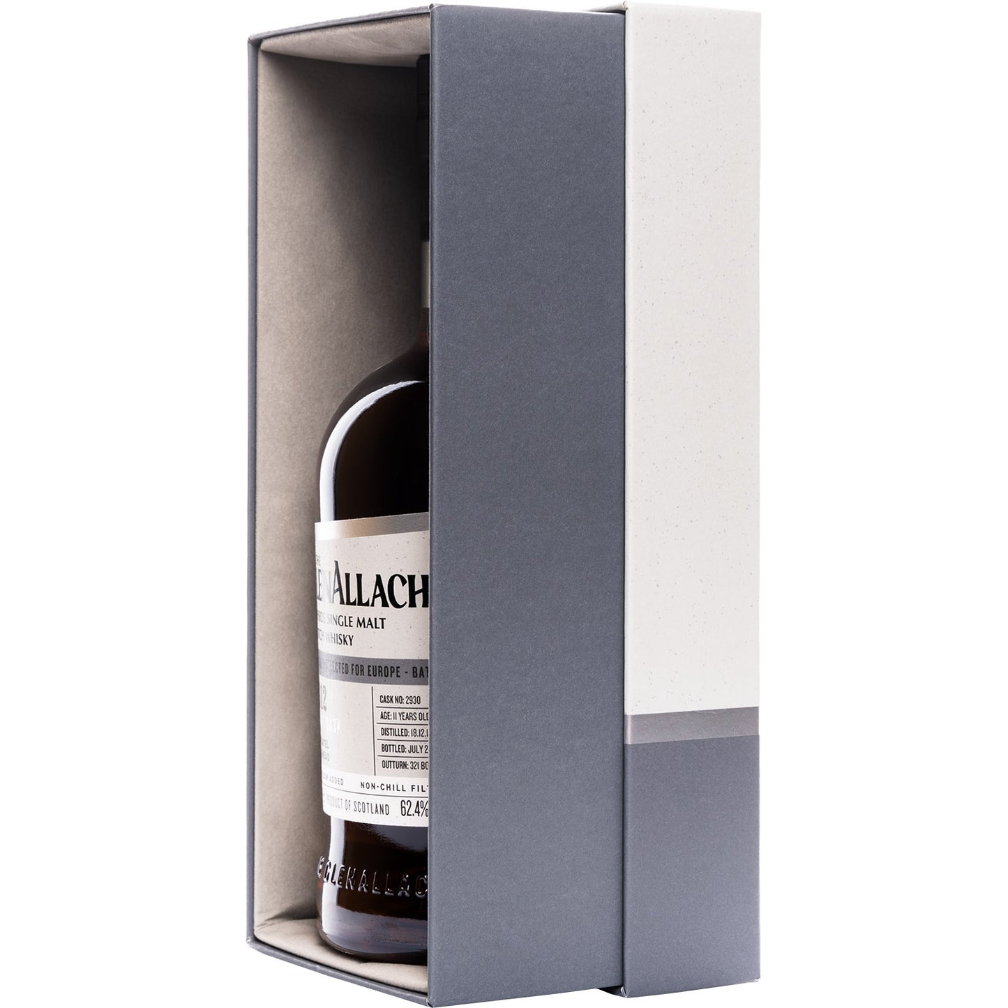 GLENALLACHIE 2012 62,4% CASK 2930