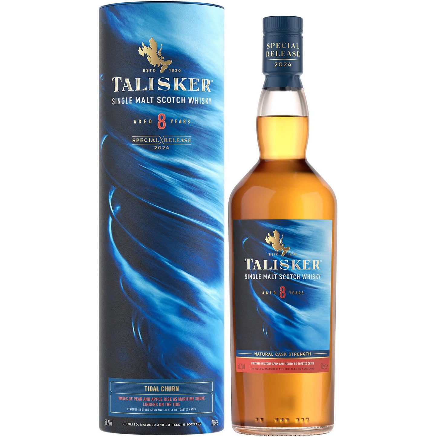 Talisker 8 Yo 0,7L 58,7% Dsr2024 Tidal Churn