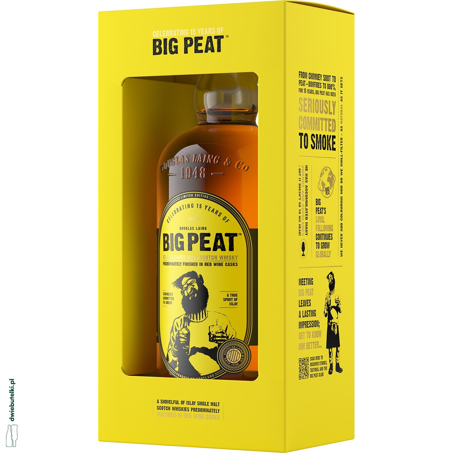 BIG PEAT CELEBRATING 15 YEARS 0,7L 50% W KARTONIKU