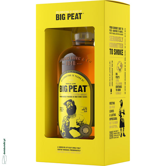 BIG PEAT CELEBRATING 15 YEARS 0,7L 50% W KARTONIKU