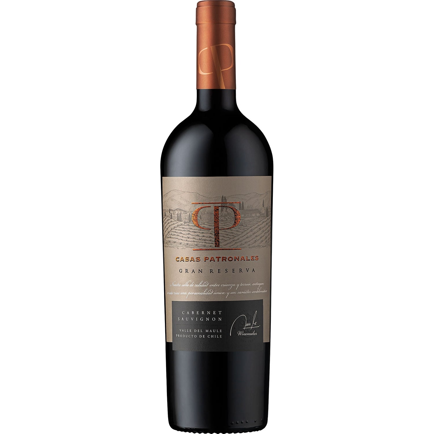 CASAS PATRONALES GRAN RESERVA CABERNET SAUVIGNON 2021