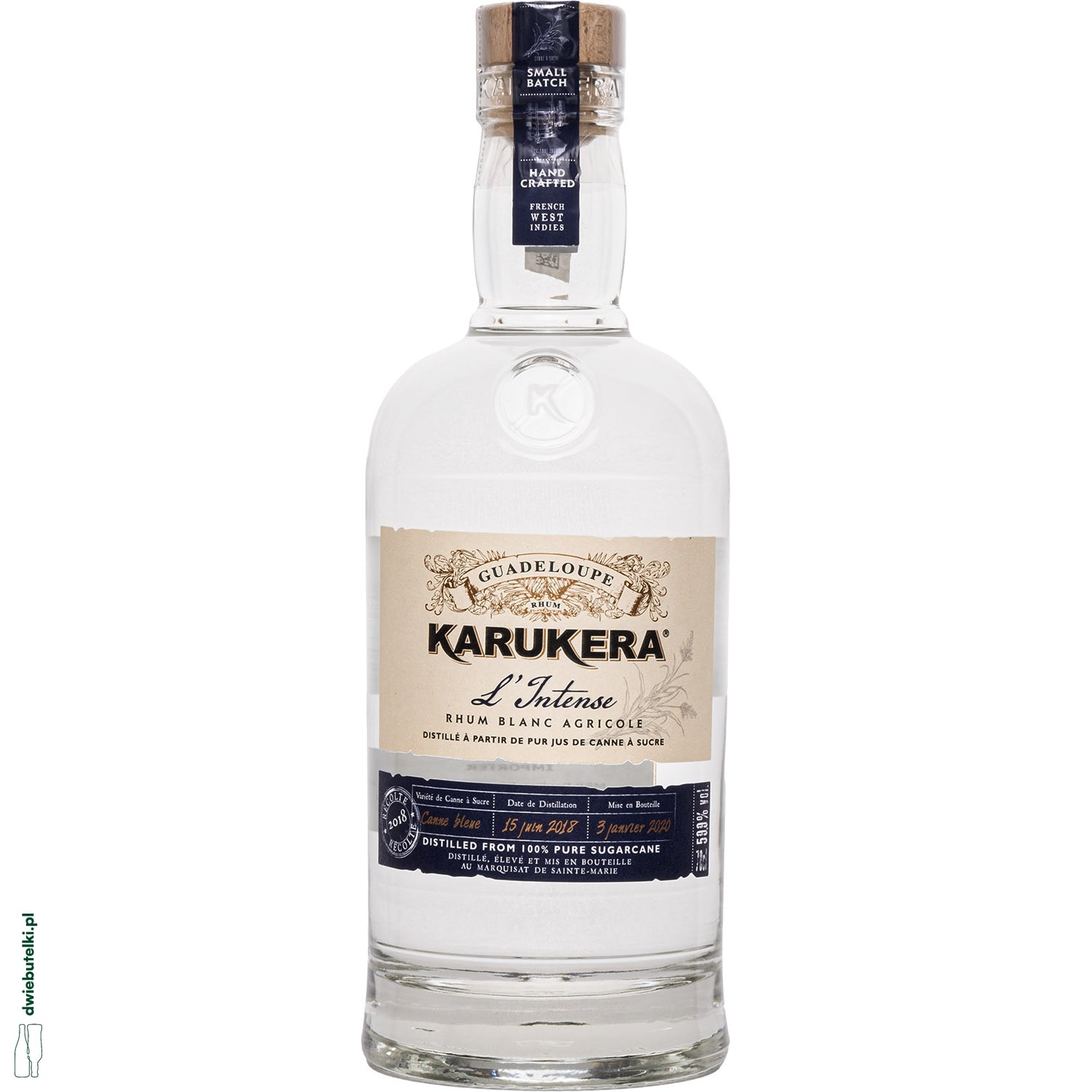 KARUKERA L'INTENSE RHUM BLANC KARTONIK