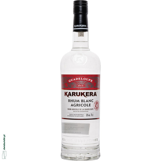 KARUKERA RHUM BLANC AGRICOLE 50% 0,7L