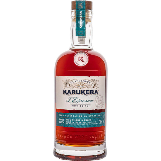 Karukera Rhum L'Expression Brut De Fut 60,2% 0,7 Kartonik