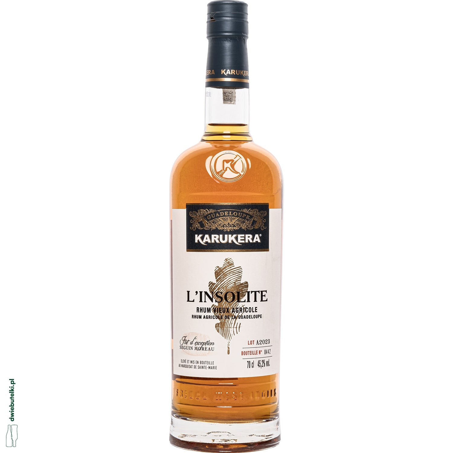 KARUKERA L'INSOLITE RHUM VIEUX AGRICOLE 45,2% 0,7