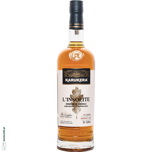 KARUKERA L'INSOLITE RHUM VIEUX AGRICOLE 45,2% 0,7