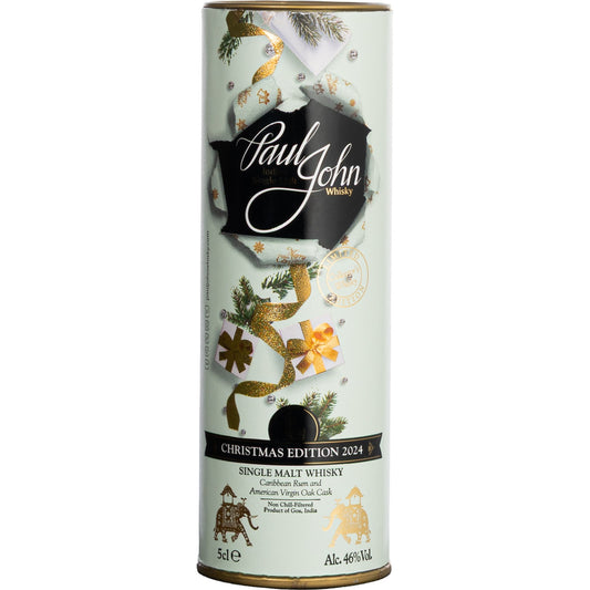 PAUL JOHN SINGLE MALT CHRISTMAS ED. 2024 0,05L MINIATURKA